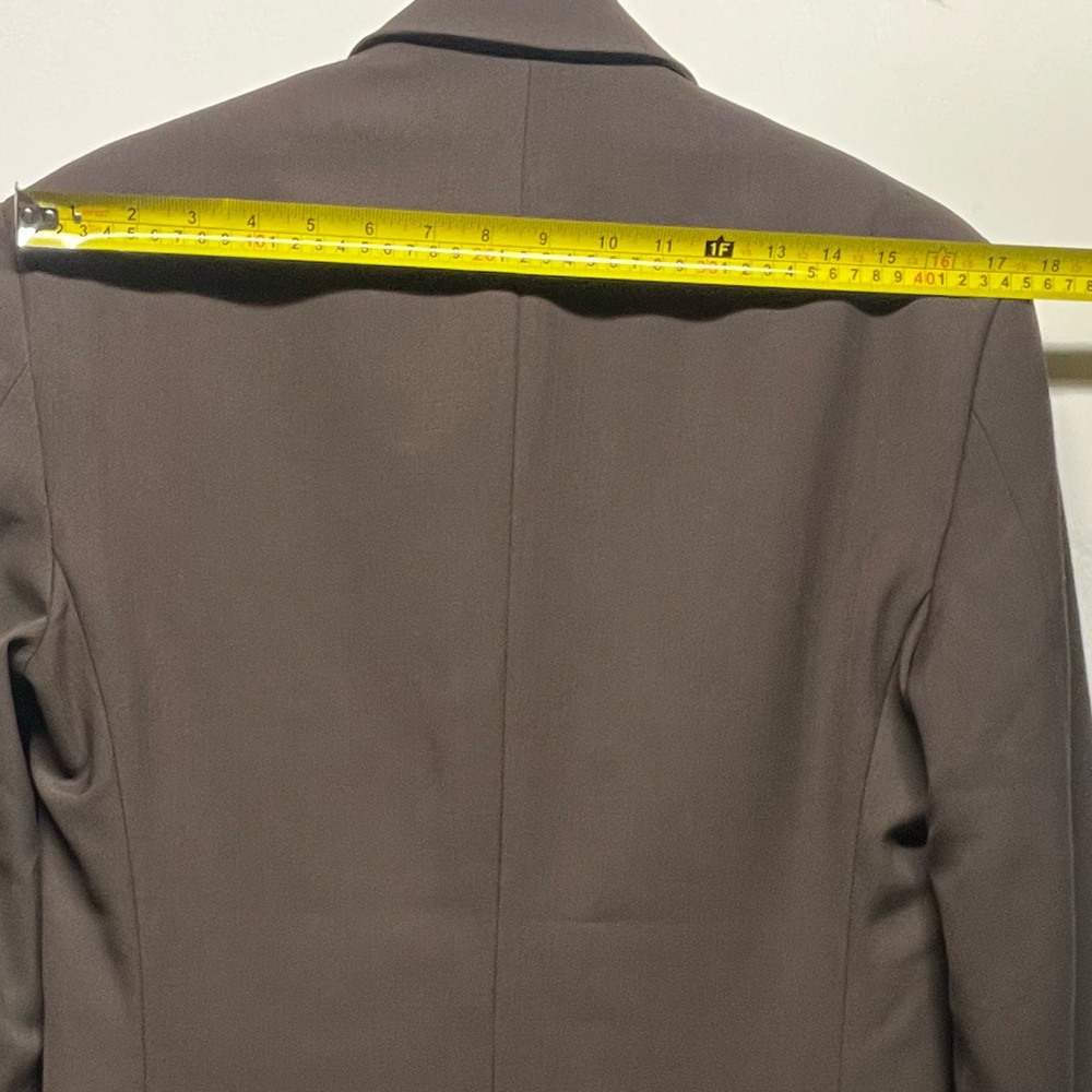 Second/Layer Brown Pico Blazer - image 6